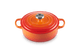 Le Creuset Flache Kasserolle Signature „Orangerot“ ø24cm / 3,1l