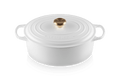 Le Creuset Braadpan Ovaal Signature 'Wit' Ø31cm / 6,7L