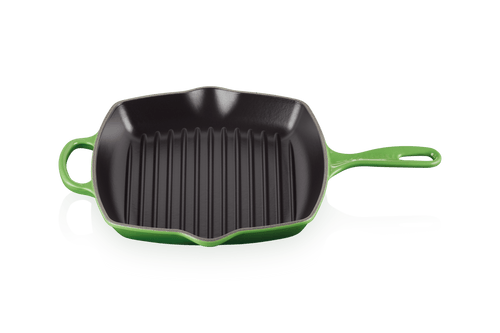 Le Creuset Grillpfanne quadratisch 26x26cm Grillit® 'Bamboo Green'