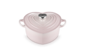 Le Creuset Heart Signature Schmortopf „Shell Pink“ Ø 20 cm / 1,9 l