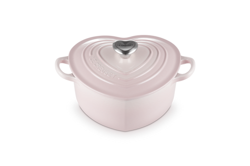 Le Creuset Heart Signature Schmortopf „Shell Pink“ Ø 20 cm / 1,9 l
