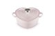 Le Creuset Braadpan Hart Signature 'Shell Pink' Ø20cm / 1,9L
