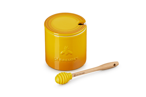 Le Creuset Hongingpot met Honinglepel 'Nectar'