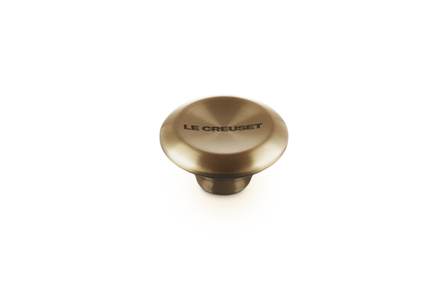 Le Creuset Signature Deckelknopf, Edelstahl, hellgoldfarben, Ø 5,7 cm