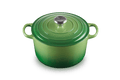 Le Creuset Braadpan Hoog 'Bamboo groen' ø24cm / 5L