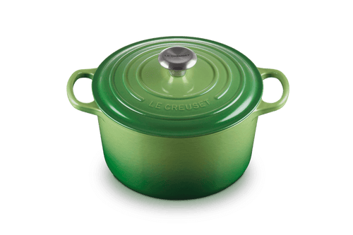 Le Creuset Hohe Braadpfanne 'Bamboo green' ø24cm / 5L