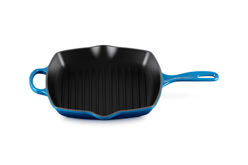 Le Creuset Grillpfanne Quadratisch 26x26cm Grillit® 'Azure'