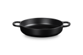 Le Creuset Schmorpfanne mit zwei Griffen 'Matt Black' Ø28cm / 3,2L