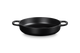 Le Creuset Schmorpfanne mit zwei Griffen 'Matt Black' Ø28cm / 3,2L