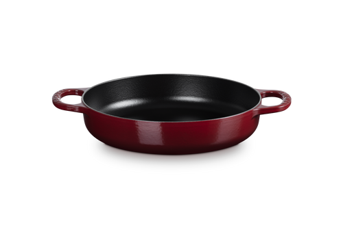 Le Creuset Schmorpfanne mit zwei Griffen 'Granat' Ø28cm / 3,2L