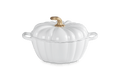 Le Creuset Gusseisen-Schmortopf „Kürbisweiß“ Ø 24 cm / 3,7 l