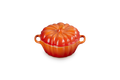 Le Creuset Mini-Schmortopf/Kochtopf 'Kürbisorange'