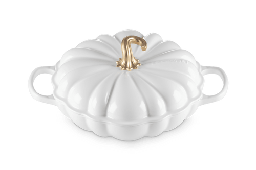 Le Creuset Campagnard Pompoen Ø28cm / 2,5L 'Wit'