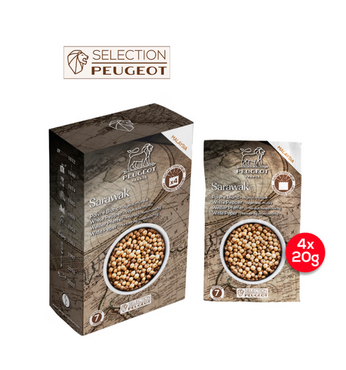Peugeot Weißer Pfeffer 'Sarawak' 3 x 20 g