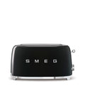 Smeg Toaster 2x4 'Schwarz' TSF02BLEU
