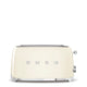 Smeg Toaster 2x4 'Cream' TSF02CREU