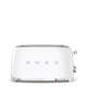 Smeg Toaster 2x4 'Weiß' TSF02WHEU