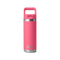 YETI Isolierflasche mit Trinkhalmdeckel 532ml Rambler 'Tropical Pink'