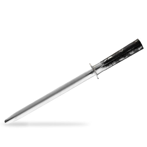 Geschmiedeter Diamant-Schärfstahl 37 cm Roh / Intensiv