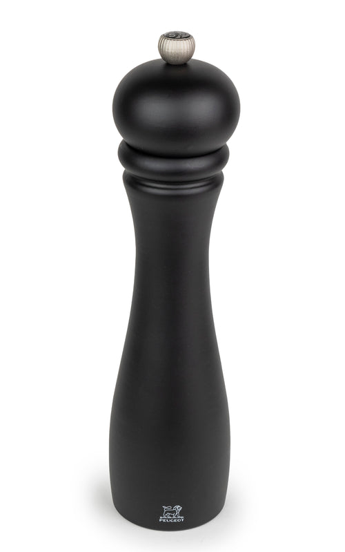 Peugeot Salzmühle 25 cm 'Checkmate Mattschwarz'