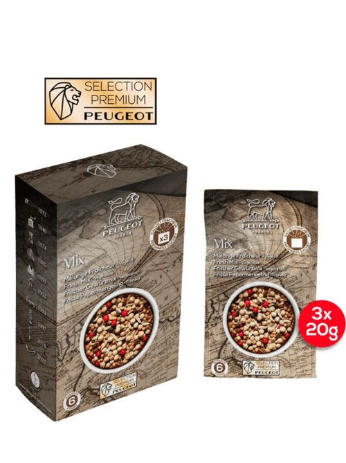 Peugeot Paprikamischung „Frisch &amp; Vegetarisch“ 3 x 20 g