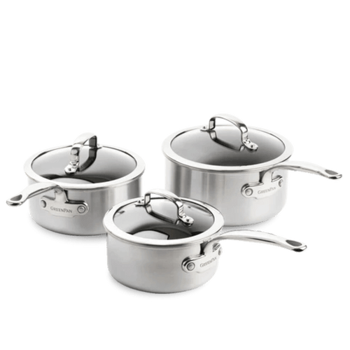 Greenpan Steelpan-Set 'Première' 16/18/20 cm