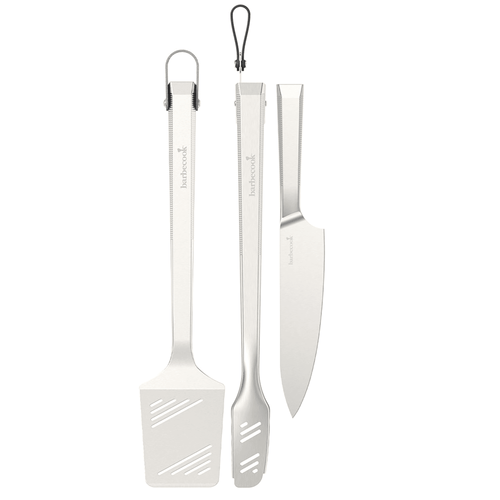 Barbecook Premium-Set mit Spatel, Messer und Zange