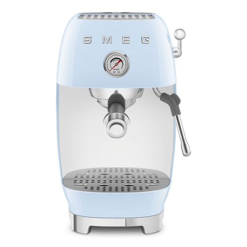 SMEG Espresso Manual 'Pastel Blue' ECF03PBEU
