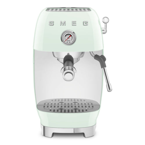 SMEG Espresso Manual 'Water Green' ECF03PGEU