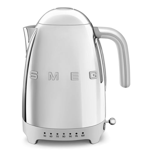 Smeg Wasserkocher mit variabler Drehzahl, 1,7 l, Stahl, KLF04SSEU