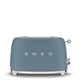 Smeg Toaster 'Matte Storm Blue' TSF01SBMEU
