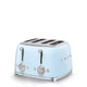 Smeg Broodrooster 4x4 'Pastelblauw' TSF03PBEU