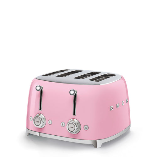 Smeg Toaster 4x4 'Pink' TSF03PKEU