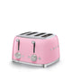 Smeg Toaster 4x4 'Pink' TSF03PKEU
