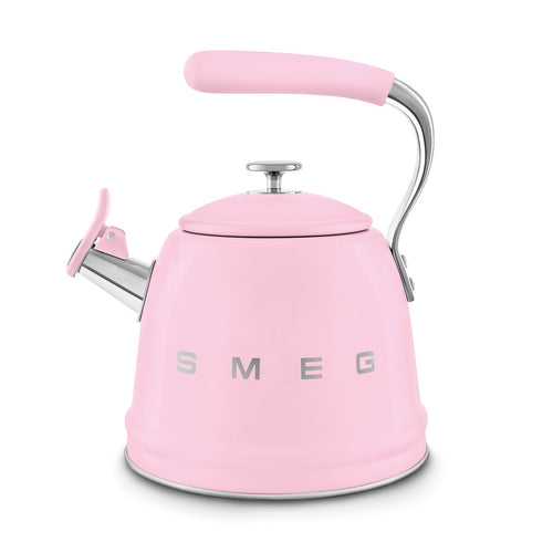 SMEG Wasserkocher mit Pfeiffunktion 2,3 l, „Pink“, Modell WKF01PK