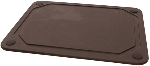 Schneidebrett mit Punkt- und Kerbprofil, Holzfaser, 29,8 x 23,5 x 0,6 cm