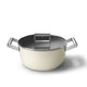 Smeg Keramik-Bratpfanne Ø24cm / 4,8L 'Creme'