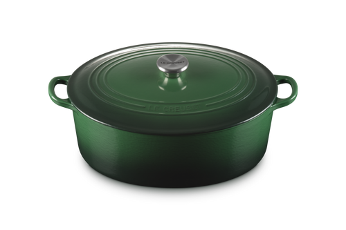 Le Creuset Bratpfanne Oval Tradition 'Juniper' Ø31cm / 6,3L