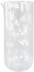 Leeff Doppelwandige Karaffe aus Diede-Glas