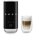Smeg Milchaufschäumer Schwarz 120ml MFF02BLEU