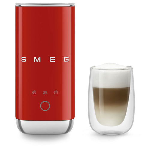 Smeg Milchaufschäumer Rot 120ml MFF02RDEU