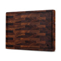 SOPHIOR Schneidebrett Walnuss Groß 42x30x2,5cm mit Saftrille
