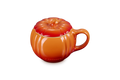 Le Creuset Becher 400ml Steingut 'Kürbisorange-Rot'