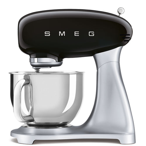 Smeg Küchenmaschine Standard 'Schwarz' SMF02BLEU