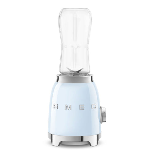 Smeg Personal Blender 0,6 l + 1 To-Go-Flasche „Pastellblau“ PBF00PBEU