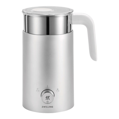 Zwilling Milchaufschäumer Silber 200 ml heiß / 400 ml kalt 'Enfinigy'