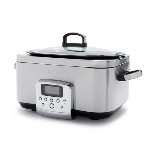 Greenpan Slowcooker RVS 6L