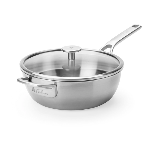 BK Edelstahl-Sauteuse 3-ply Ø24cm / 3.4L 'Maestro Peter Goossens'