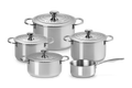 Le Creuset 5-teiliges Edelstahl-Pfannenset