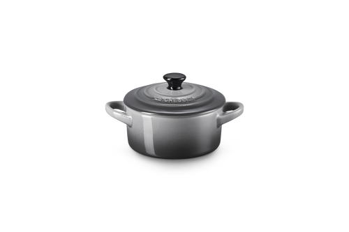 Le Creuset Mini-Auflauf / Suppentopf Ø10cm / 0,25L 'Flint'